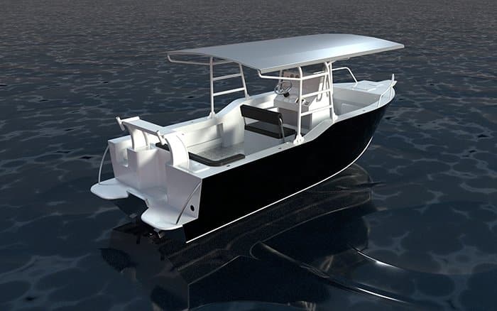 قارب صيد حديث